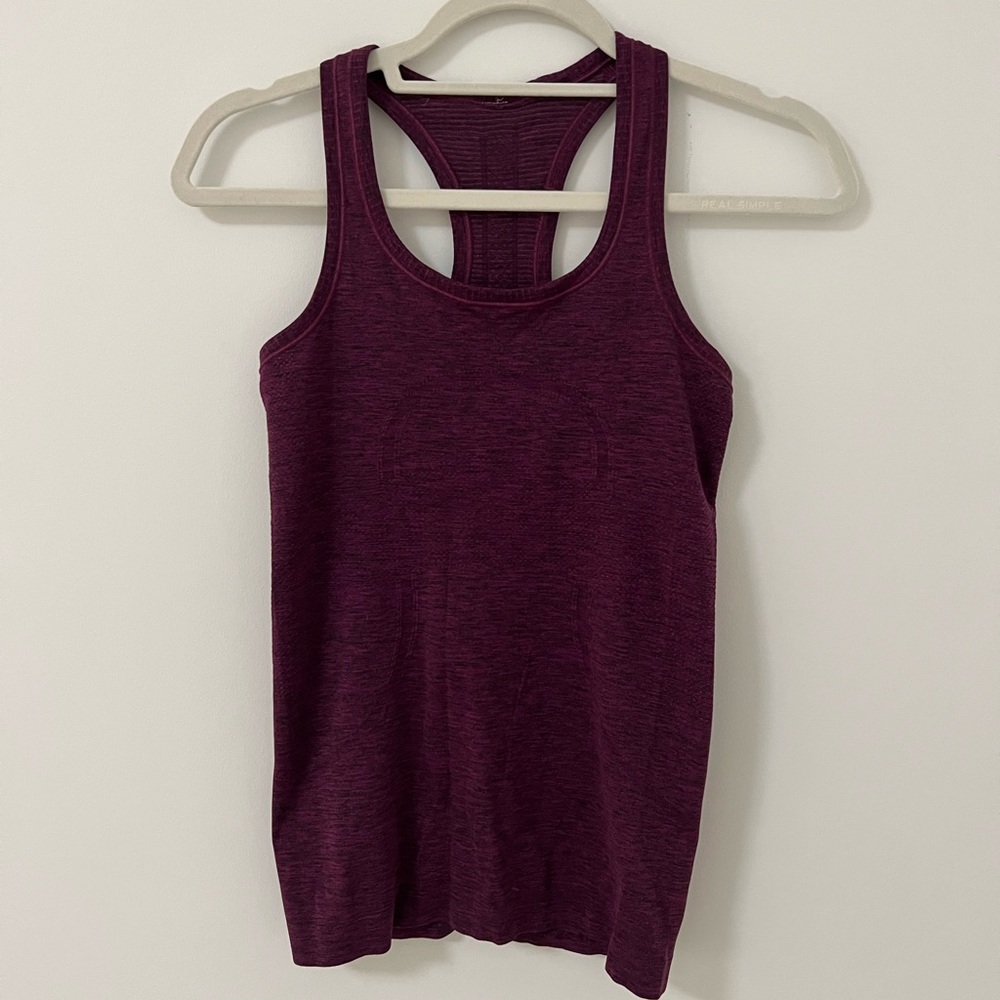Lululemon swiftly tech racerback tank size 4